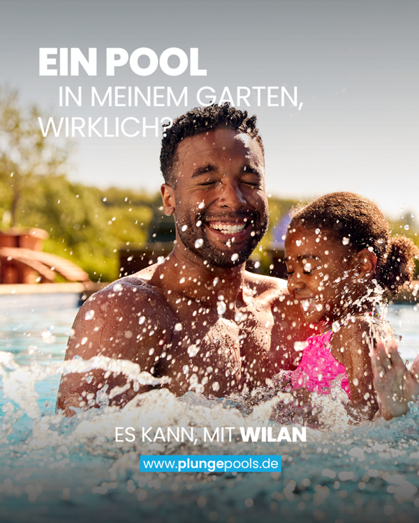 Traum-Pool Im Garten